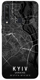 Чохол на Huawei Y6p Kyiv map фото 1 з 1