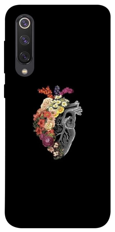 Чохол на Xiaomi Mi 9 SE Heart with flowers фото 1 з 1