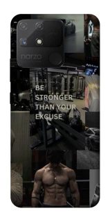 Чехол на Realme Narzo 50A Be stronger фото 1 из 1