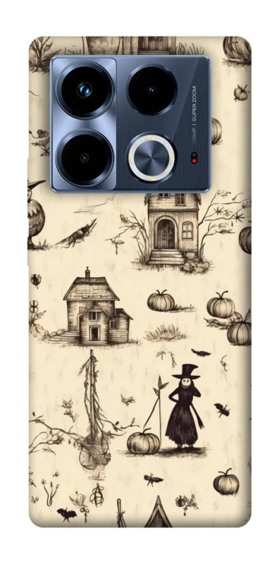 Чохол на Infinix Note 40 4G Halloween aesthetic ver.1 фото 1 з 1