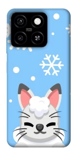 Чохол на ZTE Blade A55 4G Adopt Me Snow Kitty Smile фото 1 з 1