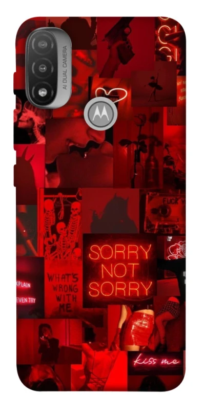 Чехол на Motorola Moto E20 Love collage ver.4 фото 1 из 1