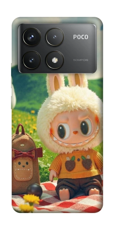 Чохол на Xiaomi Poco F6 Pro Labubu Smile Edition фото 1 з 1