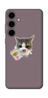 Чохол на Samsung Galaxy S25 cat matcha фото 1 з 1