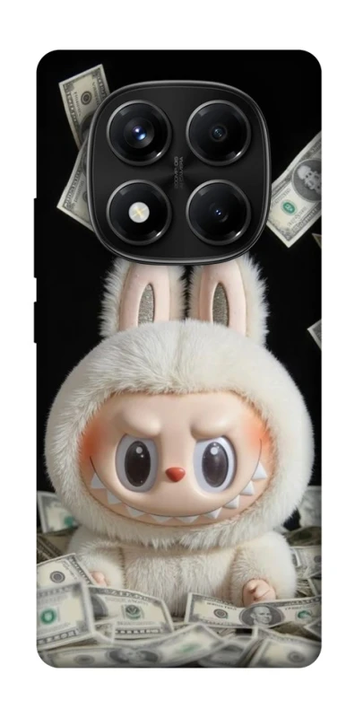 Чохол на Xiaomi Redmi Note 14 Pro 4G Dollar Labubu фото 1 з 1