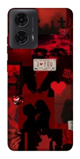 Чехол на Motorola Moto G04 Love collage ver.2 фото 1 из 1