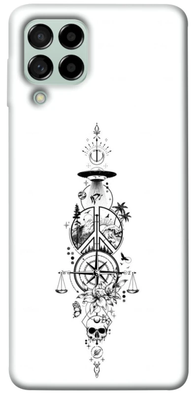 Чохол на Samsung Galaxy M53 5G Tattoo ver.7 фото 1 з 1