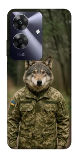 Чехол на Realme Note 60 Волк защитник фото 1 из 1