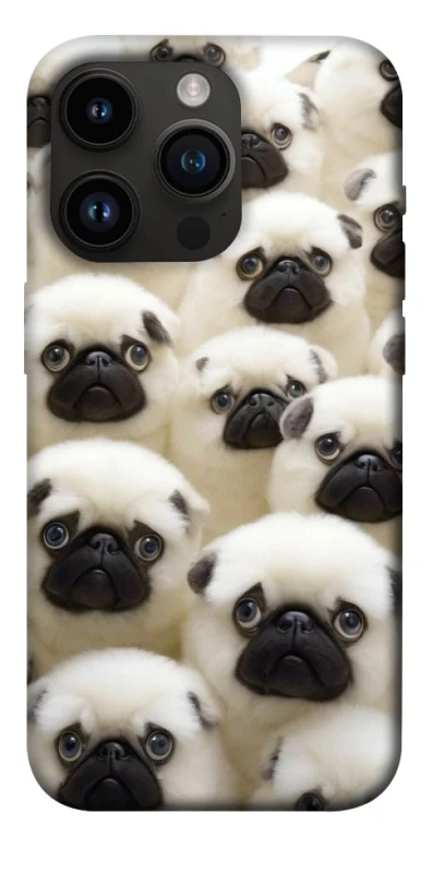 Чохол на Apple iPhone 14 Pro (6.1") Doggy Pug Love фото 1 з 1