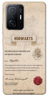 Чехол на Xiaomi 11T / 11T Pro The Hogwarts acceptance letter фото 1 из 1