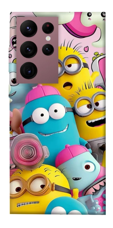 Чохол на Samsung Galaxy S22 Ultra Minions ver.1 фото 1 з 1