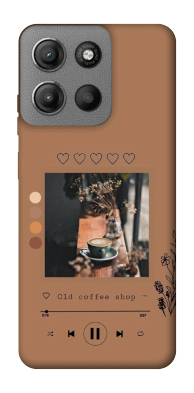 Чохол на Motorola Moto G15 Power Coffee player фото 1 з 1