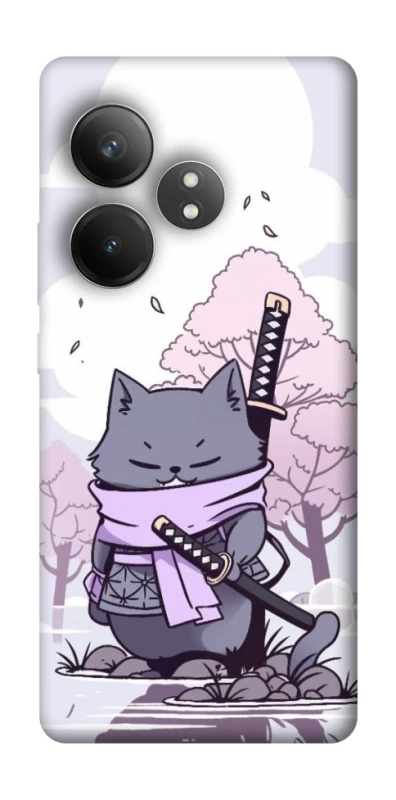 Чохол на Realme GT Neo 6 Samurai cat фото 1 з 1