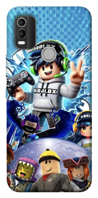Чехол на Nokia C21 Plus Roblox collage ver.3 фото 1 из 1