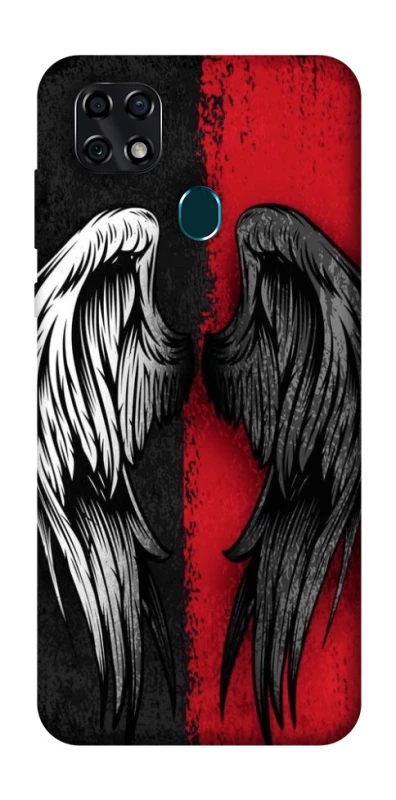 Чохол на ZTE Blade 20 Smart Angel and Devil фото 1 з 1