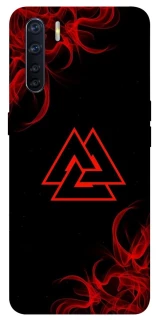 Чехол на Oppo A91 Валькнут фото 1 из 1