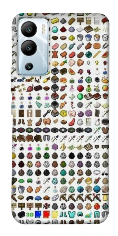 Чохол на Infinix Hot 12i Minecraft v2 фото 1 з 1