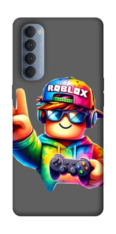 Чохол на Oppo Reno 4 Pro Roblox Gamer Peace фото 1 з 1