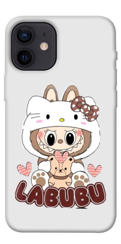 Чохол на Apple iPhone 12 mini (5.4") Hello Kitty Labubu фото 1 з 1