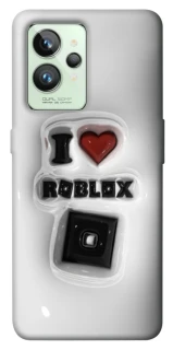 Чохол на Realme GT2 I love Roblox фото 1 з 1