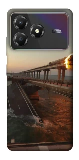 Чохол на ZTE Blade A36 Кримський міст втомився фото 1 з 1