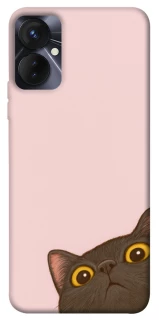 Чехол на TECNO Spark 9 Pro (KH7n) Peeping cat фото 1 Чехол на TECNO Spark 9 Pro (KH7n) Peeping cat фото 1 из 1