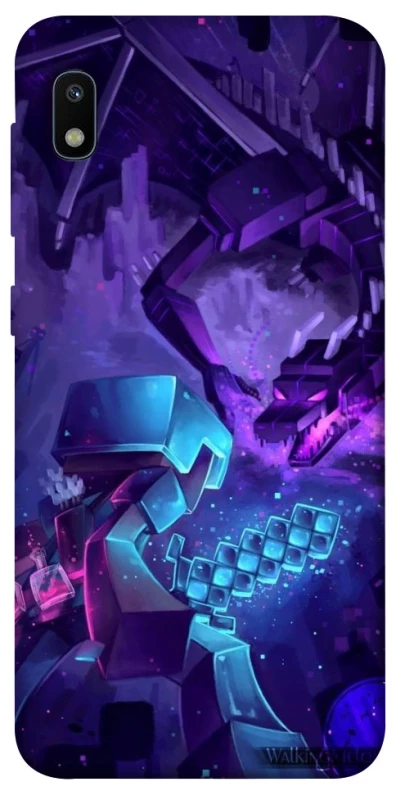 Чохол на Samsung Galaxy A10 (A105F) Minecraft dragon фото 1 з 1