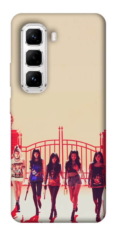 Чохол на Infinix Hot 50 Pro RED VELVET v4 фото 1 з 1