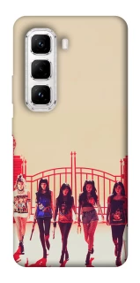 Чехол на Infinix Hot 50 Pro RED VELVET v4 фото 1 из 1