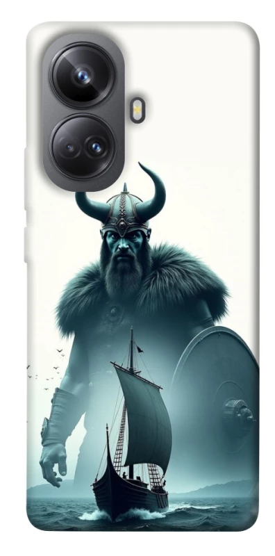 Чехол на Realme 10 Pro+ Nordic drakkar v2 фото 1 из 1