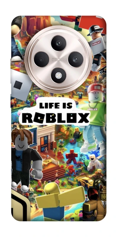 Чохол на Oppo Reno 12 F 4G/5G Life is Roblox фото 1 з 1