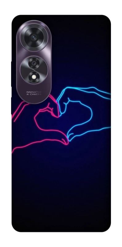 Чохол на Oppo A60 Neon love фото 1 з 1