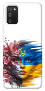 Чохол на Samsung Galaxy A02s Flowering Ukraine фото 1 з 1