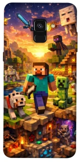 Чохол на Samsung A530 Galaxy A8 (2018) Minecraft v6 фото 1 з 1