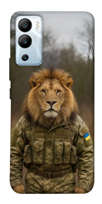 Чехол на Infinix Hot 12i Лев защитник фото 1 из 1