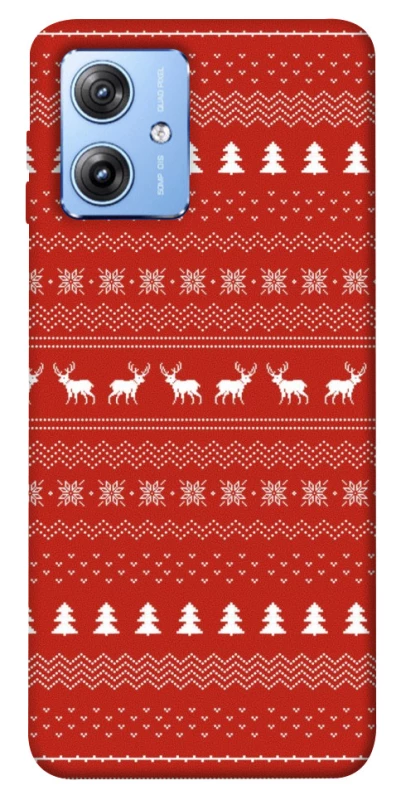 Чохол на Motorola Moto G84 Новорічний v12 фото 1 з 1