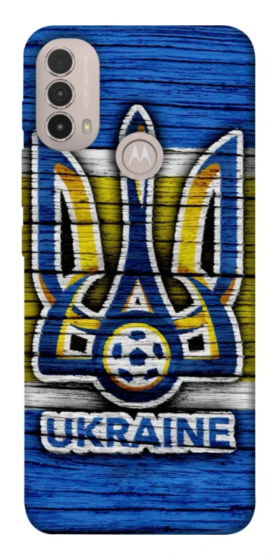 Чохол на Motorola Moto E40 UA-Football ver.1 фото 1 з 1