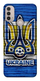 Чохол на Motorola Moto E40 UA-Football ver.1 фото 1 з 1