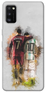 Чохол на Samsung Galaxy A41 Ronaldo та Messi фото 1 з 1