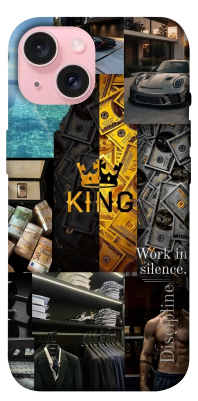 Чехол на Apple iPhone 15 (6.1") King collage фото 1 из 1