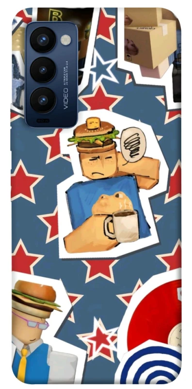 Чохол на TECNO Camon 18 Roblox v2 фото 1 з 1