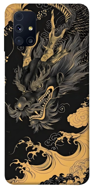 Чехол на Samsung Galaxy M31s gold dragon фото 1 из 1