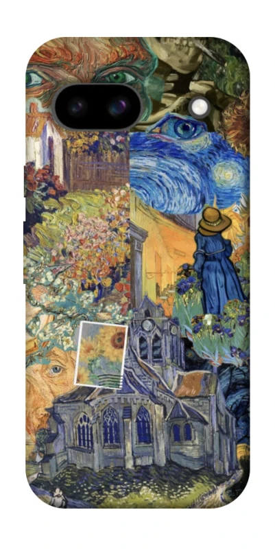 Чохол на Google Pixel 8a Van Gogh collage фото 1 з 1