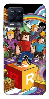 Чохол на Realme 8 Roblox family фото 1 з 1