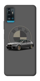 Чехол на ZTE Blade A71 BMW grey v2 фото 1 из 1
