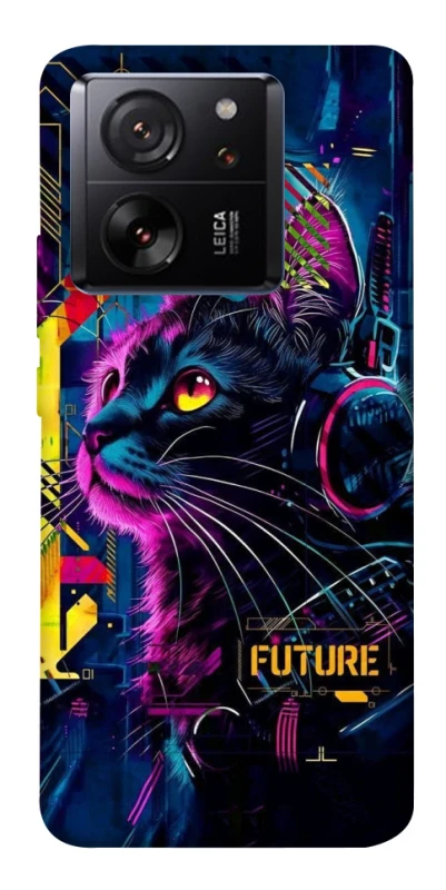 Чохол на Xiaomi 13T Cyber Cat v2 фото 1 з 1