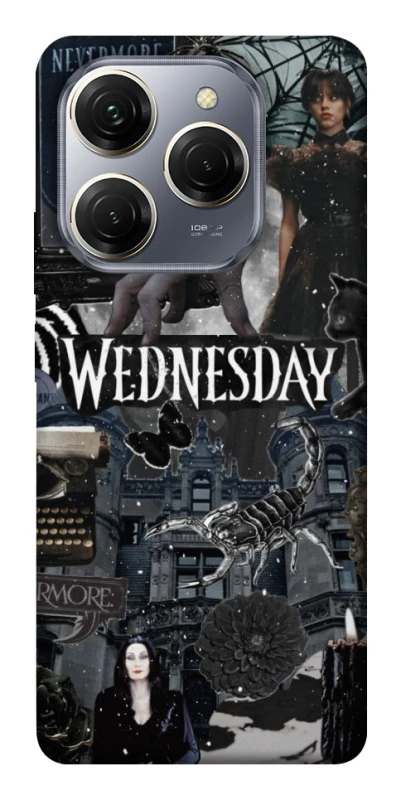 Чохол на TECNO Spark 20 Pro Wednesday Collage ver.2 фото 1 з 1