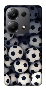 Чехол на Xiaomi Redmi Note 13 Pro 5G Футбольные мячи фото 1 из 1