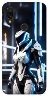 Чехол на Xiaomi Redmi 7 Cyber space girl ver.6 фото 1 из 1