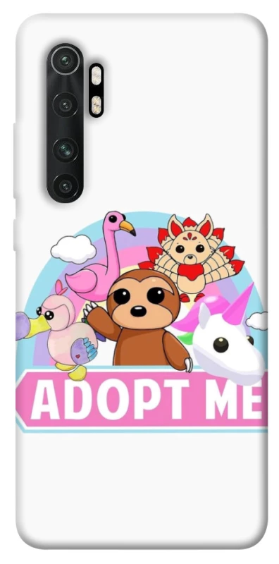 Чохол на Xiaomi Mi Note 10 Lite Adopt Me Pets Logo фото 1 з 1